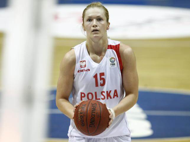 Magdalena Leciejewska, reprezentantka Polski, zawodowa koszykarka